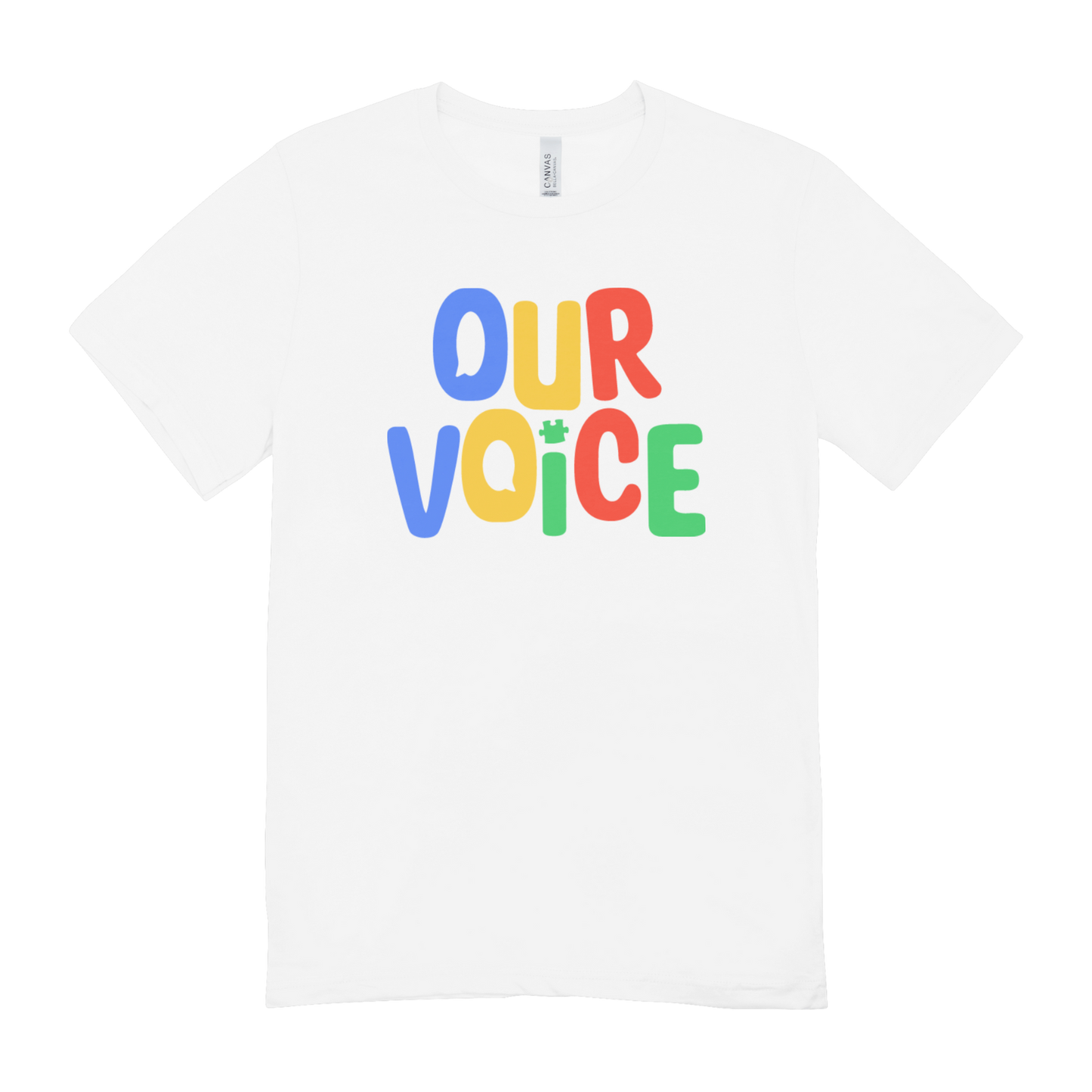 Our Voice Tees (white variant)